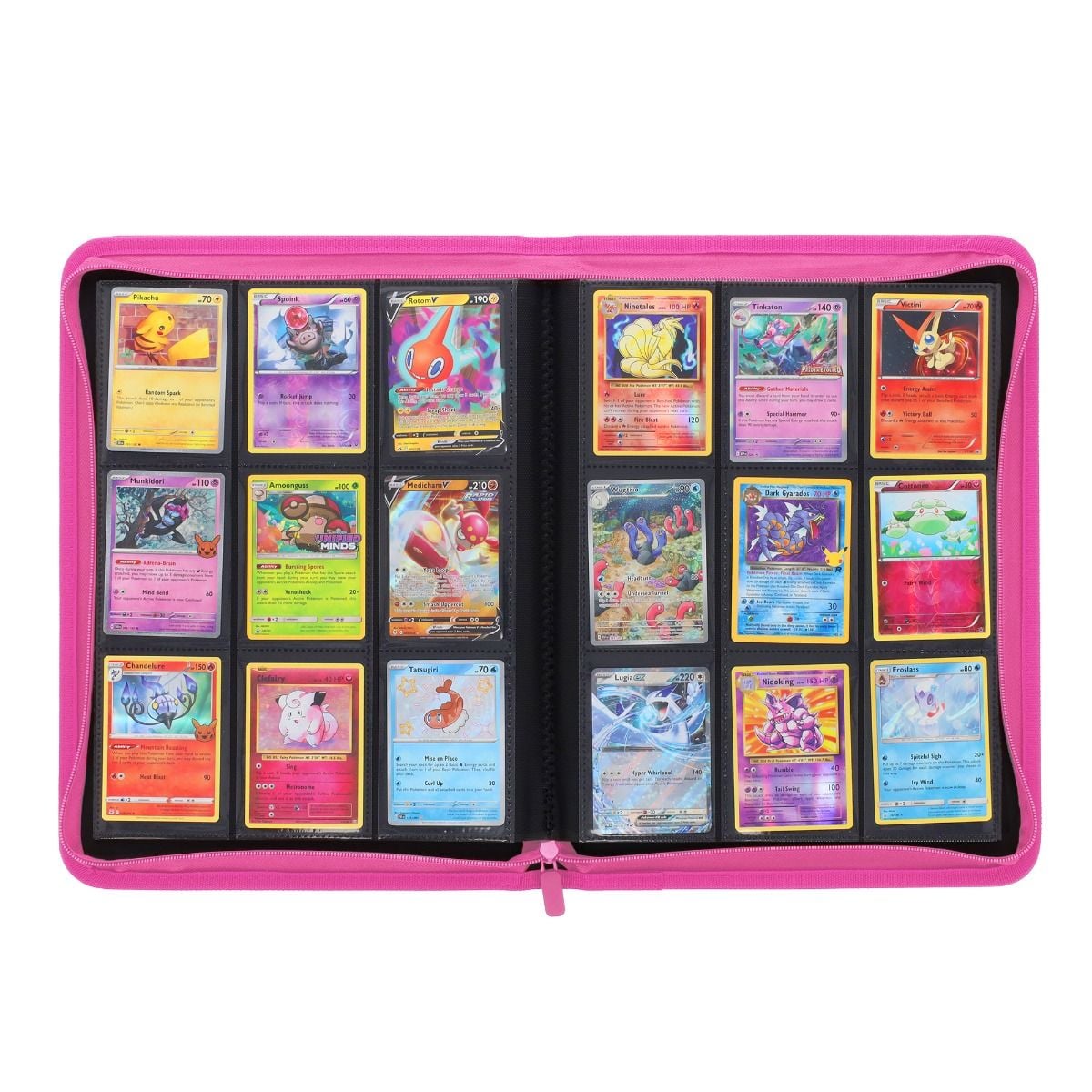 Z-Folio 9-Pocket Album - Pink