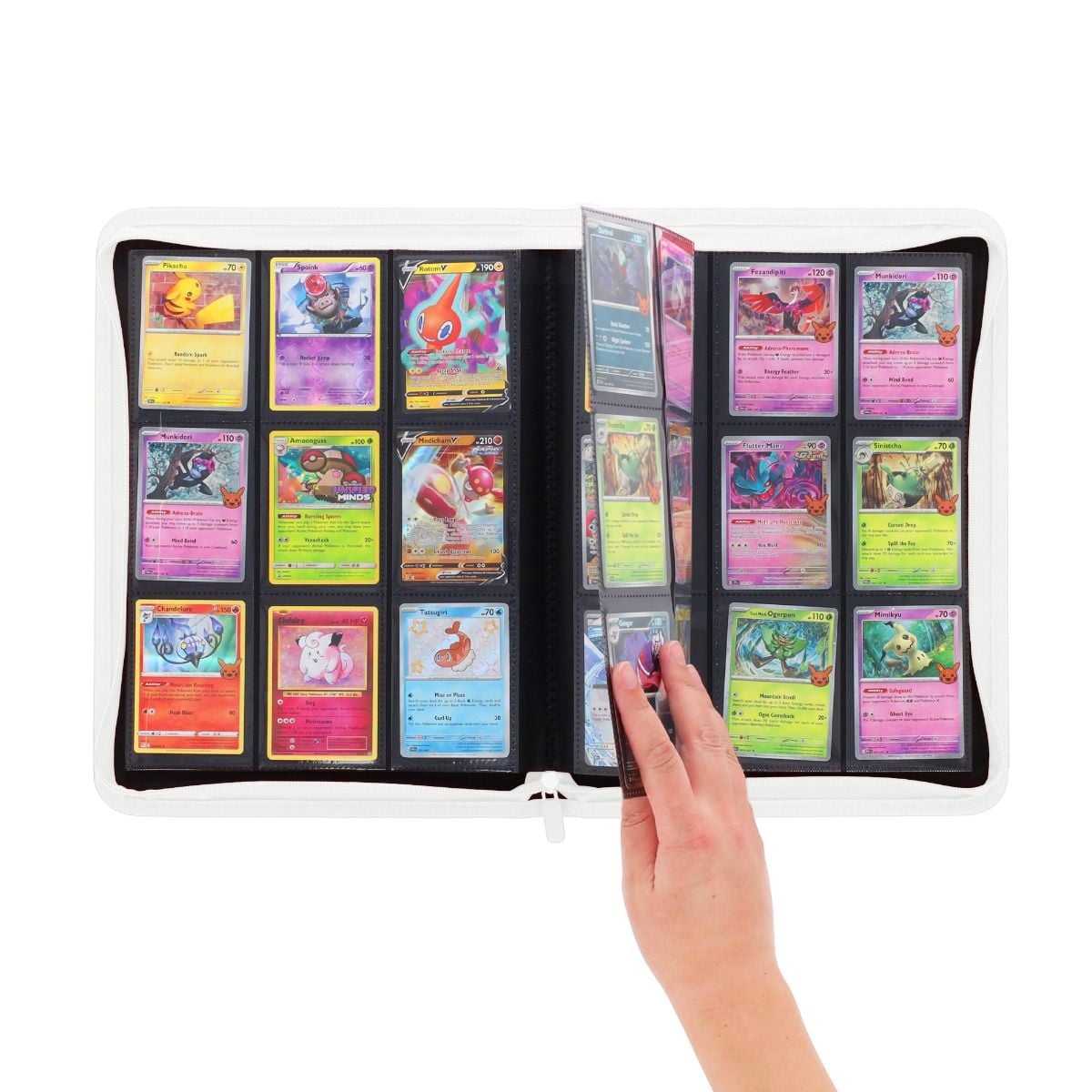 Z-Folio 9-Pocket LX Album - White