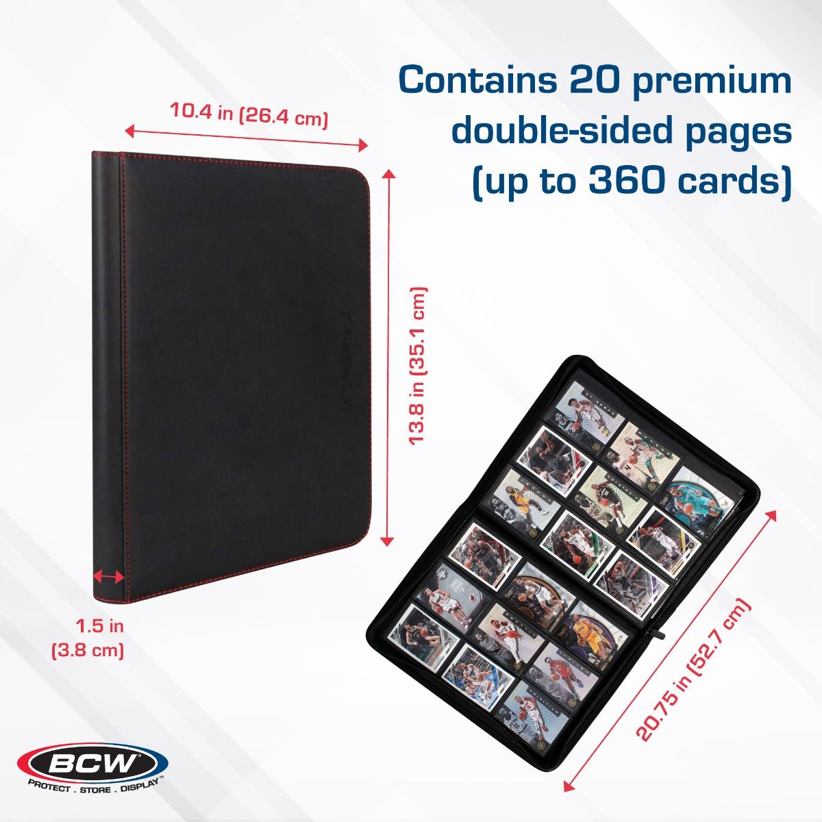 Z-Folio 9-Pocket Album - Black
