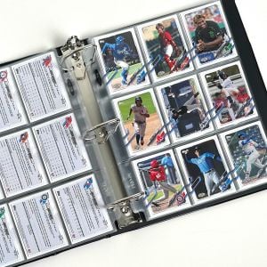 3 in. Album - Baseball - Black