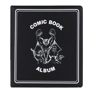 3 in. Album - Comic Book - Black