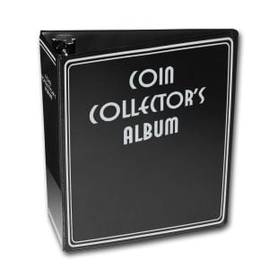 3 in. Album-Coin Collectors-Black *LIMITED STOCK*