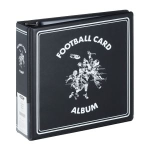 3 in. Album - Football - Black