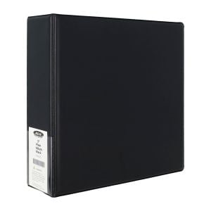 3 in. Album - Plain - Black