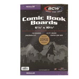 Regular Comic Backing Boards