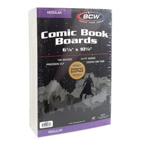 Regular Comic Backing Boards
