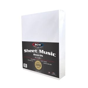 Sheet Music Backing Boards