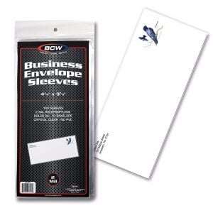 Business Envelope #10 Sleeves  **LIMITED STOCK**