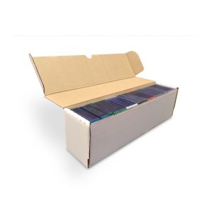 thumbnail interactive-video image 1 of BCW 150ct Rookie Topload Card Holders – Gold Imprinted 3x4 Rigid Plastic 1 of 3
