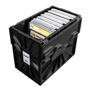 Graded Comic Book Bin Partitions - Black