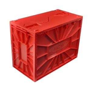 Short Comic Book Bin - Red