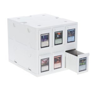 6 Drawer Card Catalog -  White