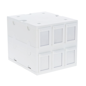 6 Drawer Card Catalog -  White