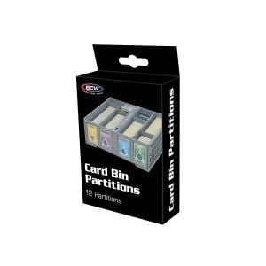 Collectible Card Bin Partitions-Gray *LTD STOCK*