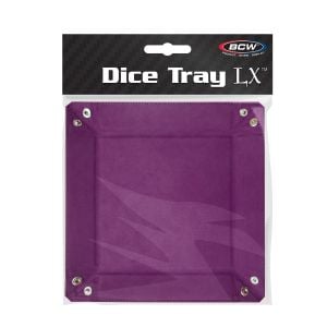 Square Dice Tray - Plum **LIMITED STOCK**
