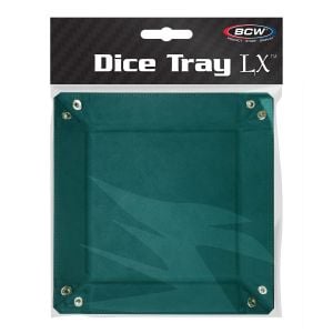 Square Dice Tray - Teal **LIMITED STOCK**