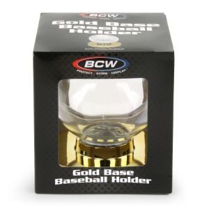 Gold Base Baseball Holder
