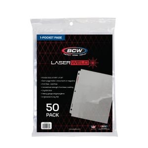 LaserWeld 1-Pocket Document Page (50 CT. Pack)