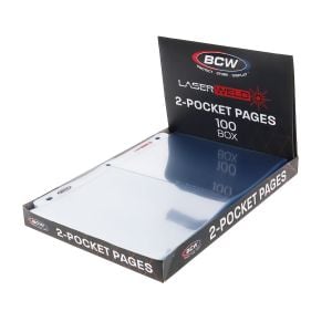 LaserWeld 2-Pocket Photo Page (100 CT. Box)