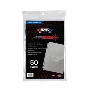 LaserWeld 2-Pocket Photo Page (50 CT. Pack)