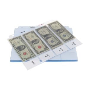LaserWeld 4-Pocket Currency Page (50 CT. Pack)