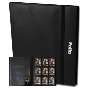 Folio 9-Pocket Album - Black