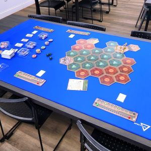 XL Playmat with Stitched Edge-Blue *LTD STOCK*