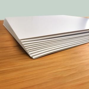 12 Inch Record Paper Jacket - No Hole - White