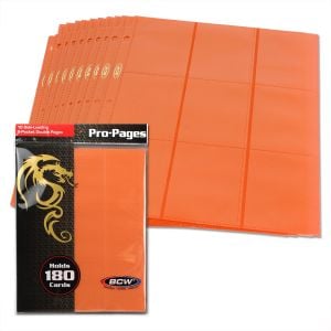 Side Loading 18-Pocket Pro Pages - Orange