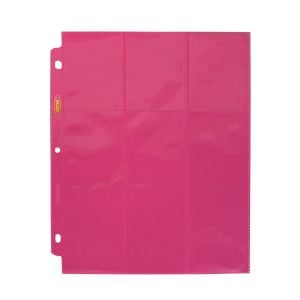 Side Loading 18-Pocket Pro Pages-Pink *LTD STOCK*