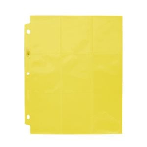 Side Loading 18-Pocket Pro Pages-Yellow LTD STOCK