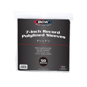 7-Inch Record Paper Inner Sleeves - Polylined 