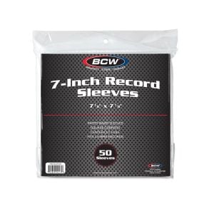 7-Inch Record Paper Inner Sleeves- Square Corners