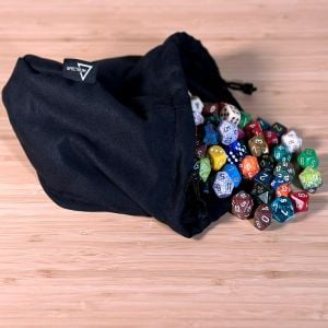 Large Dice Bag - Black *LIMITED STOCK*
