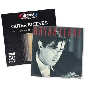 12-Inch Record Sleeves - Polyethylene - 50 Pack