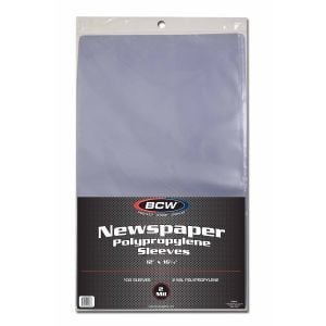 Newspaper Sleeves - 12x16 **LIMITED STOCK**
