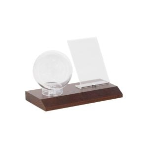 Woodbase Baseball and Card Holder *LIMITED STOCK*
