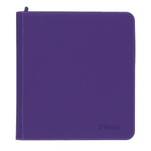 Z-Folio 12-Pocket LX Album - Purple