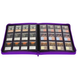 Z-Folio 12-Pocket LX Album - Purple