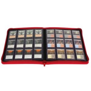 Z-Folio 12-Pocket LX Album - Red