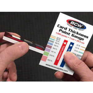 Card Thickness Point Gauge