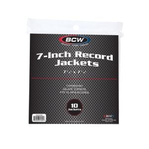 7 Inch Record Paper Jacket-No Hole *LTD STOCK*
