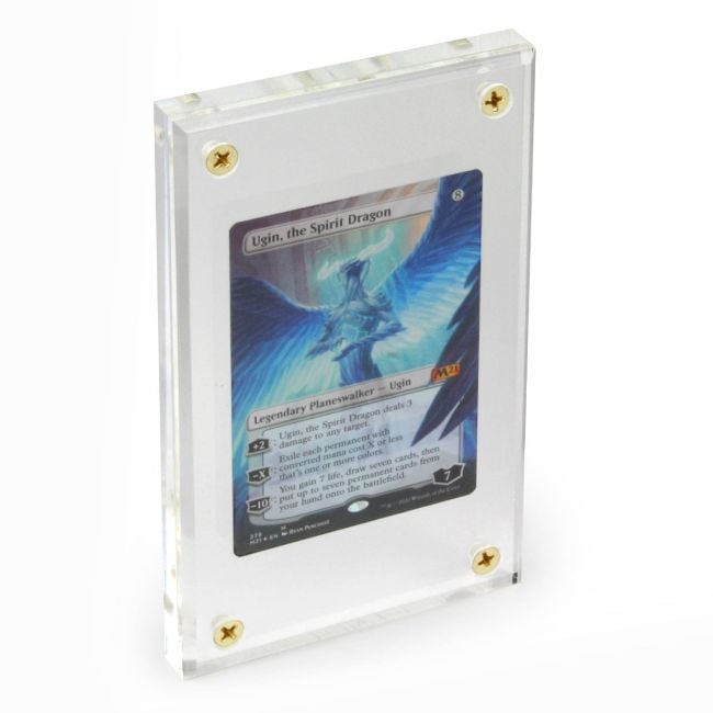 BCW 1-A050 1/2 in. Acrylic Card Holder