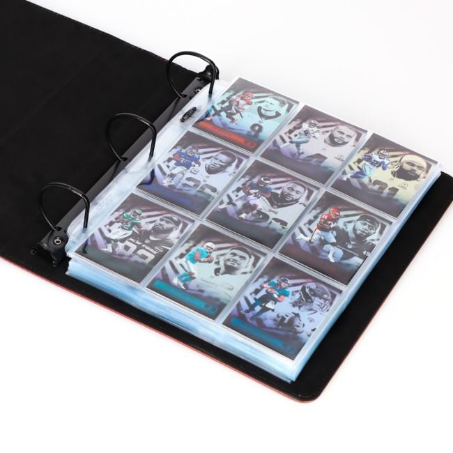 DOWNDRIFT Cartes à Collectionner - Album De Football - Reliure Pour Cartes De Football - Classeur Pour Cartes De Football - Porte-cartes De Football