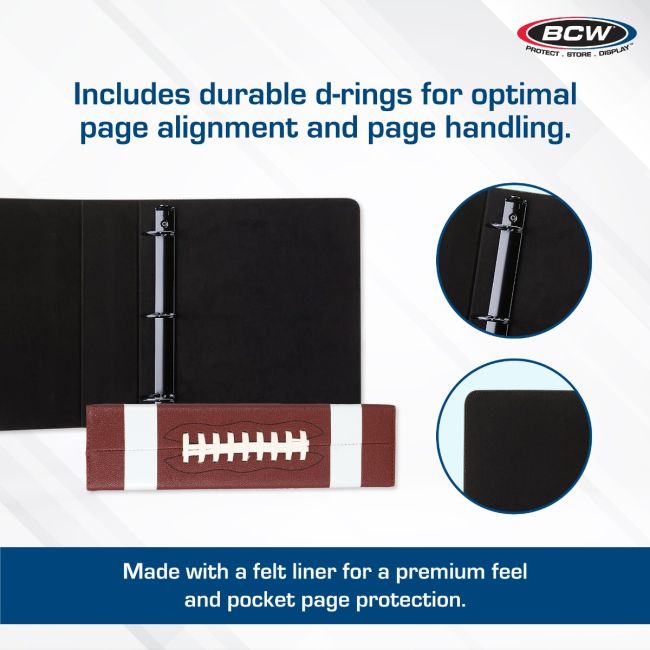 football cards binder Amazon.com: Football Card Binder 900 Pockets, Trading Card Binder 9 Pocket  with 50 Removable Sleeves Fits 900 Sport Cards, 3 Ring Card Holder with  Zipper, Collector Storage Album : Toys & Games main image 1