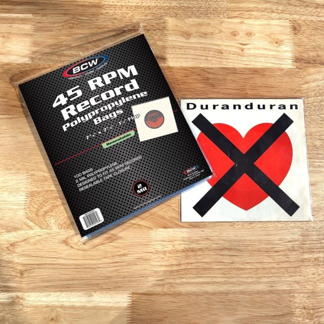 Resealable 7-Inch Record Bags