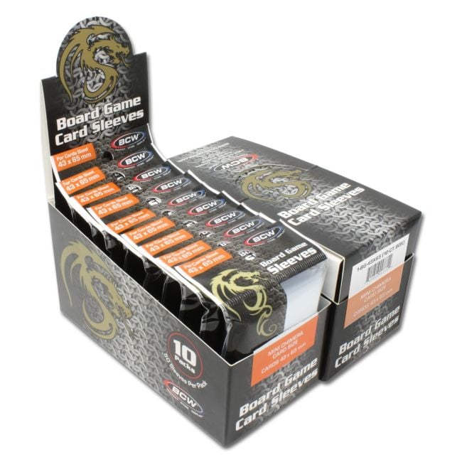 BCW Board Game Sleeves - Mini Chimera (43 mm x 65 MM)