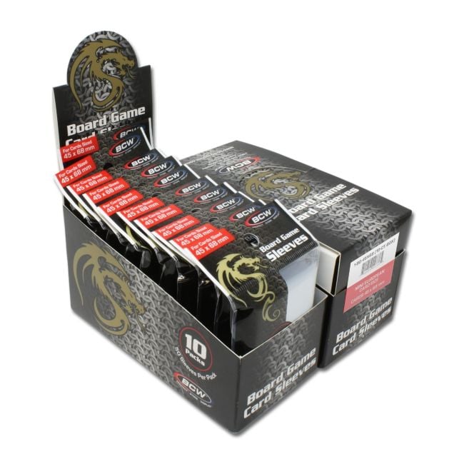 european card sleeves Amazon.com: Sleeve Kings Mini Euro Card Sleeves 45 X 68 mm (10x110 Pack,  1100 Sleeves) : Toys & Games main image 1