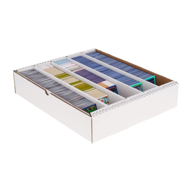 best yugioh card storage box Amazon.com: MORCCO 3900+ Trading Card Storage Box, 5-Row Magnetic Lid TCG  Case with 5 Display Windows & Detachable Game Mat, MTG Commander Toploader Card  Holder for PTCG/Sports Cards/CCG（Black） : Toys & Games main image 0