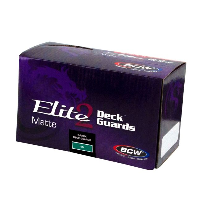 Bcw Sleeves Deck Guard - Double Matte Green Card Sleeves Card Guard
